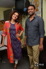 Anado Bramha Movie Team Visits Devi Theatre